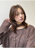 ★ミディアムレイヤーバタフライカットウルフヘアハッシュカット
