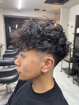 MEN’S HAIR/サーフカール/刈り上げセンター/千葉駅