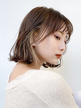 ロンド ロワール 門前仲町(Lond Loire) 髪質改善ボブ縮毛矯正ミディアムレイヤー似合わせカット門前仲町