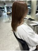 大人可愛いハイトーンミディアム