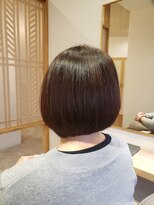 ミリ 国分寺(Mili)&nbsp;ワンレングスボブ&オーガニックカラー