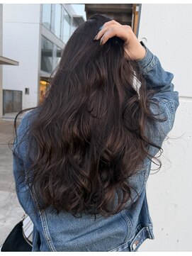 ビュートリアム 七里ヶ浜(BEAUTRIUM) ロングレイヤー/透明感カラー/ブリーチなしカラー/顔周りカット