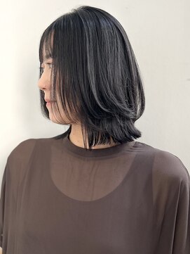 AUTHO 目黒店【4月11日 OPEN (予定)】 脱白髪染め/白髪ぼかしカラー/40代/50代/明るい白髪染め/a