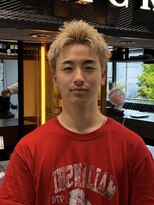 ブラック(BLACK) スパイキーショート/ハイトーンショート/メンズショート