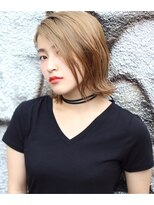 アグ ヘアー ループ 矢場町店(Agu hair loop)&nbsp;外国人風ハイトーン外ハネ(豊田翔平)