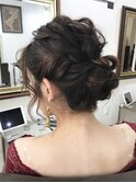 ヘアセット、パーティアレンジ