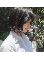 マウロア(MAULOA)&nbsp;暗髪透明感グレージュボブ 森下寛貴