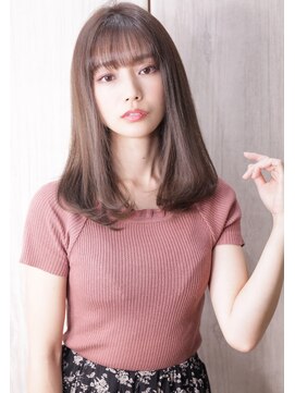 オウル(Owll) 【Owll】小顔バング　シンプルワンカール