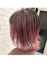 アース コアフュールボーテ ふじみ野店(EARTH coiffure beaute)&nbsp;ピンクベージュカラー