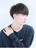 ナチュラルコンパクトマッシュ【 前下がり質感刈り上げ 】