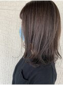 たっぷり透明感のグレージュ!
