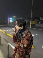 シン(syn)&nbsp;センターパートウルフ