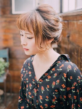 イコール バイ プロデュース 町田駅前店(equal by Produce) 編み込みシニヨンアレンジ