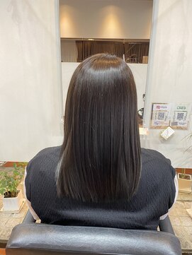 ビグディーサロン(BIGOUDI salon koshien) 【丸岡大介】極上艶髪！美髪ストレート