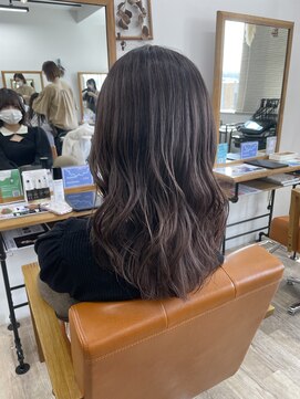 ルチナ 秦野(Lucina) ロングコテ巻き/ショコラブラウン