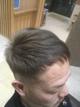 ヘアサロンアンドヘアメイクディー(hair salon hair make D) 仙台D スキンフェード×マッシュアレンジ×グリーンジュstyle