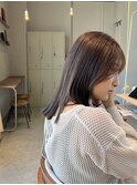 くすみアッシュベージュ