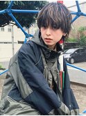 ■ポイントカラーくせ毛ショートウルフMSLASHたまプラーザ9-12★