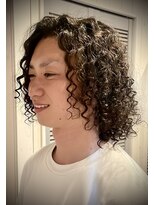 シークレットミラーズ(SECRET MIRRORS)&nbsp;メンズミディアム×スパイラルパーマ