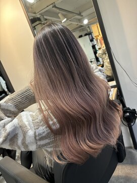 ラフ 難波店(LAFF) #黒髪#ボブルフ#ネビージュ#小顔#ワンレン