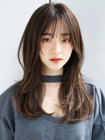 レノラ 本町(LENORA)&nbsp;レイヤーカットレイヤーミディアムアースカラー鎖骨ボブ