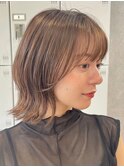 30代40代大人女性/前髪ありショートボブ/ショートヘア/髪質改善