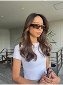 大人海外ハイライトカーテンバングレイヤー：Mao Shibasaki