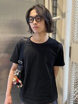 ゼストプール(ZEST POOL)&nbsp;メンズボブ　中性ヘア　ナチュラルヘア　メンズミディアム