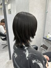 ヘアサロン ドットプラス 町田店(dot. plus)&nbsp;【三輪紗弓】ミディアムウルフ