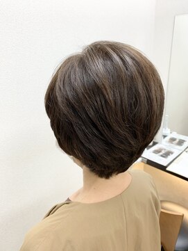 松本平太郎美容室 大宮店 イノアカラー×ラベンダーベージュ/30代40代50代60代