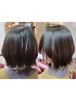 【西淀川区/福駅徒歩1分】経験豊富なスタイリストによる再現性の高いカットが魅力♪自宅でのセットも楽に◎