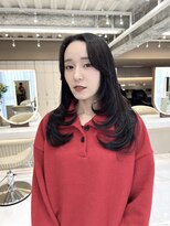 マシェリー バイ ロンド 金山(Ma cherie by Lond) 髪質改善インナーカラー前髪カット韓国ダブルカラー