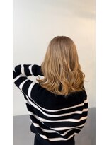 ヘアサロン カンパニュール(hair salon Campanule)&nbsp;ミルクティーベージュカラー