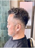 【50代 男性】ロンドンイケオジパーマ(大宮/バーバー)