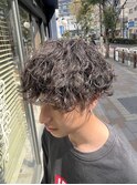 波巻きパーマ/シャドウパーマ/波巻きスパイラル/メンズカット