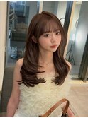 キホミディアム_ミニウルフチェリーブラウンホワイトグレージュ