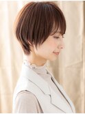 □大人美人似合わせカット丸みショートマッシュ712川口30代40代