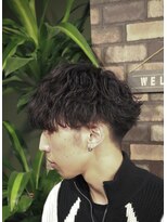 メゾンフォーメン 心斎橋店(Maison for men)&nbsp;マッシュ/シャドウパーマ/波巻きスパイラル/刈り上げ