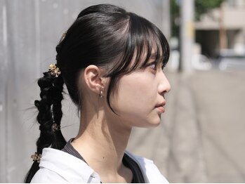 エン(En,)の写真/骨格・髪質を見極め、計算されたこだわりのカット技術が人気の秘密…カットだけで小顔魅せが叶います♪