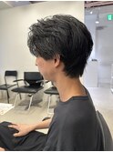 コンマバング/ダウンパーマ/ニュアンスパーマ/池袋メンズカット