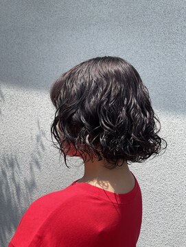 コメット 新須賀店(Comet) ラベンダーベージュ+パーマ