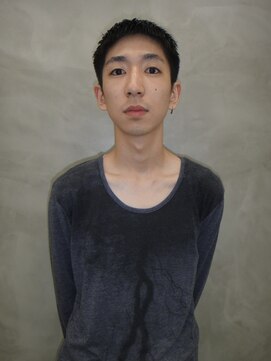 ソーコ 渋谷(SOCO) メンズカットメンズショートスパイキーショートピンパーマ渋谷