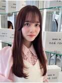 くびれヘア/アプリコットオレンジ/ハイライトカラー/岐阜/7-1