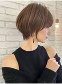  イメチェンヘアスタイル/ショートカット/縮毛矯正/ハイライト