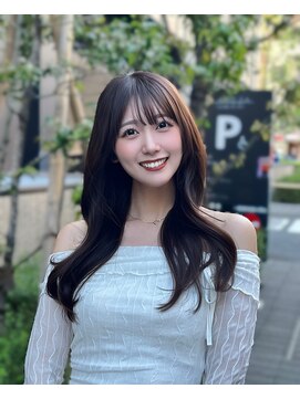 アマトウキョウ アユンチェ(AMA TOKYO×AYUNCHE) 韓国スタイル/ナチュラルくびれへア_くびれ巻き_レイヤーカット