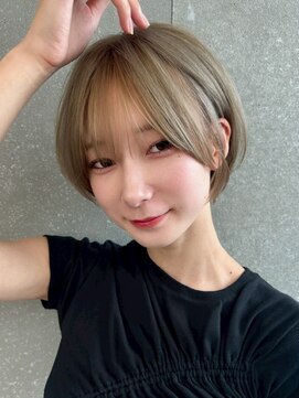 アスター 天神大名店(Aster) フェイスフレーミング/ココアベージュ/ブリーチ/レイヤー/天神