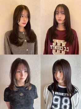 ヘアーリゾート ビッグアップ(hair resort Big up)の写真/“韓国レイヤー×ふんわりツヤ感”で大人可愛い印象に◎動くたび軽やかに揺れる、美フォルムカットが人気!