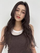 ユーフォリア 青山(Euphoria)&nbsp;柔らかい抜け感ロング 透明感×艶カラー