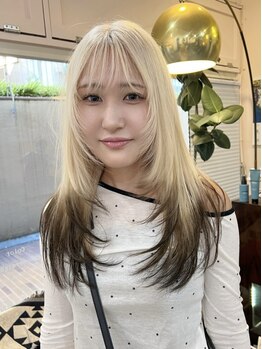 【池袋駅から徒歩3分】ブリーチ/ハイトーンに特化！経験豊富なスタイリストの洗練された技術とデザイン力◎