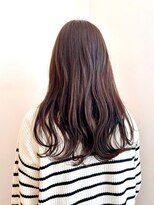 セイドット リー(Say. Ree)&nbsp;Say.ロングレイヤーヘーゼルグレージュオリーブグレー暗めカラー